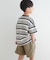 『WEB／一部店舗限定サイズ』マルチボーダールーズTシャツ(KIDS)
