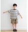 『WEB／一部店舗限定サイズ』マルチボーダールーズTシャツ(KIDS)
