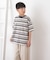 『WEB／一部店舗限定サイズ』マルチボーダールーズTシャツ(KIDS)