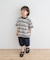 『WEB／一部店舗限定サイズ』マルチボーダールーズTシャツ(KIDS)