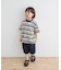 『WEB／一部店舗限定サイズ』マルチボーダールーズTシャツ(KIDS)