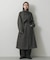 スタンドカラーロングコート