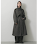 スタンドカラーロングコート