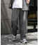 メランジタックワイドパンツ