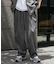 メランジタックワイドパンツ