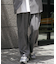 メランジタックワイドパンツ