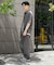 メランジタックワイドパンツ