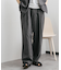 メランジタックワイドパンツ