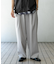 メランジタックワイドパンツ