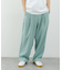 メランジタックワイドパンツ