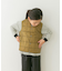 TAION　V-NECK BUTTON DOWN VEST(KIDS)