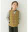 TAION　V-NECK BUTTON DOWN VEST(KIDS)