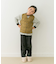 TAION　V-NECK BUTTON DOWN VEST(KIDS)