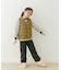 TAION　V-NECK BUTTON DOWN VEST(KIDS)