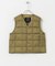 TAION　V-NECK BUTTON DOWN VEST(KIDS)