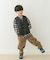 TAION　V-NECK BUTTON DOWN VEST(KIDS)