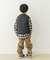 TAION　V-NECK BUTTON DOWN VEST(KIDS)