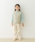 TAION　V-NECK BUTTON DOWN VEST(KIDS)