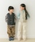 TAION　V-NECK BUTTON DOWN VEST(KIDS)