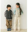 TAION　V-NECK BUTTON DOWN VEST(KIDS)