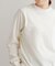 『ユニセックス』『6サイズ展開』commpost　リサイクルコットンロングスリーブTシャツ