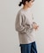 『ユニセックス』『6サイズ展開』commpost　リサイクルコットンロングスリーブTシャツ