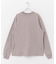 『ユニセックス』『6サイズ展開』commpost　リサイクルコットンロングスリーブTシャツ