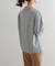 『ユニセックス』『6サイズ展開』commpost　リサイクルコットンロングスリーブTシャツ