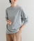 『ユニセックス』『6サイズ展開』commpost　リサイクルコットンロングスリーブTシャツ