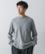 『ユニセックス』『6サイズ展開』commpost　リサイクルコットンロングスリーブTシャツ