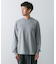 『ユニセックス』『6サイズ展開』commpost　リサイクルコットンロングスリーブTシャツ