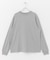 『ユニセックス』『6サイズ展開』commpost　リサイクルコットンロングスリーブTシャツ