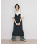 レーストリムキャミワンピース