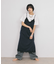 レーストリムキャミワンピース