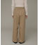 裏起毛イージーワイドパンツ