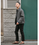 『WEB限定』『セットアップ対応』ツイードZIPブルゾン