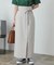 『XS・TALL展開あり』リネンライクハイウエストラップスカート