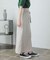 『XS・TALL展開あり』リネンライクハイウエストラップスカート