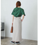 『XS・TALL展開あり』リネンライクハイウエストラップスカート