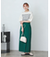 『XS・TALL展開あり』リネンライクハイウエストラップスカート