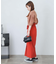 『XS・TALL展開あり』リネンライクハイウエストラップスカート