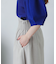 リネンライクハイウエストフレアスカート