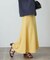 リネンライクマーメイドスカート
