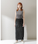 ELENDEEK　FRINGE STRAIGHT SKIRT
