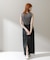 ELENDEEK　FRINGE STRAIGHT SKIRT