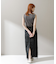 ELENDEEK　FRINGE STRAIGHT SKIRT
