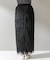 ELENDEEK　FRINGE STRAIGHT SKIRT