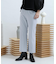 ウールセミフレアクロップドパンツ