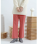 ウールセミフレアクロップドパンツ