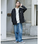 『別注』THOUSAND MILE×URBAN RESEARCH　ニットフリースカーディガン